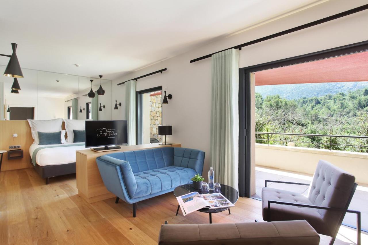 Hotel Sainte Victoire Vauvenargues ภายนอก รูปภาพ